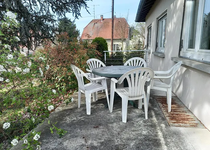 Maison Proche Du Centre De Colmar - Chez Michel 펜션 *